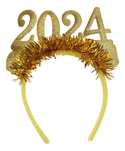 Diadema De Feliz Año Nuevo 2024, Diademas, Accesorio Para