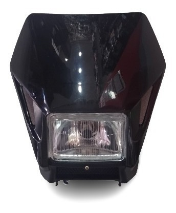 Farol Completo Mascara P/ Honda Xr250 Tornado Negro