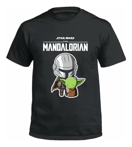 Remeras Mandalorian - Bebe Yoda - #4 Up