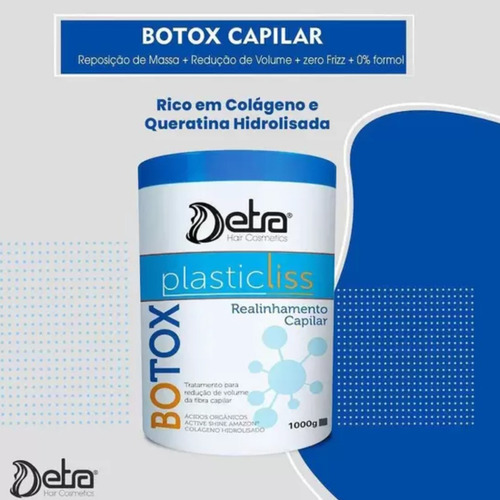 Progressiva Plasticliss Detra 1 Kg Alto Rendimento