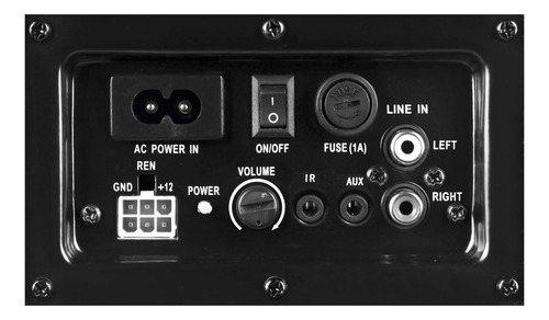 Altavoces Bluetooth 6.5 200w, Subwoofer Y Receptor Fm