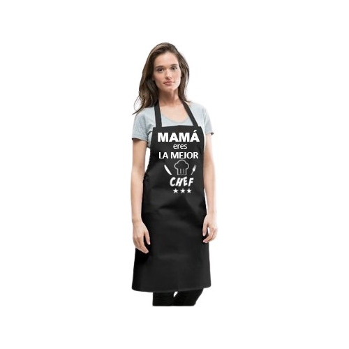 Mandil De Cocina 100% Drill - Exclusivos - Regalo Para Mamá