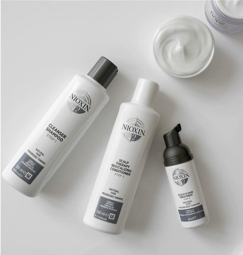 Kit Shampoo Y Acondicionador Cabello Anticaida Nioxin 1 1l