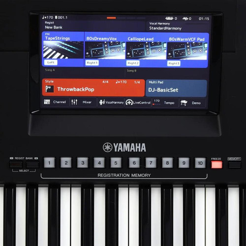 Yamaha Genos 2 Profissional Touch Screen 76 Teclas Usb Midi