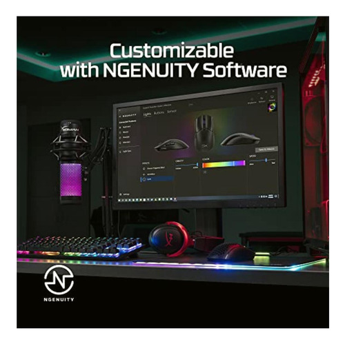 Hyperx Pulsefire Haste 2 Mouse Inalámbrico Para Juegos,
