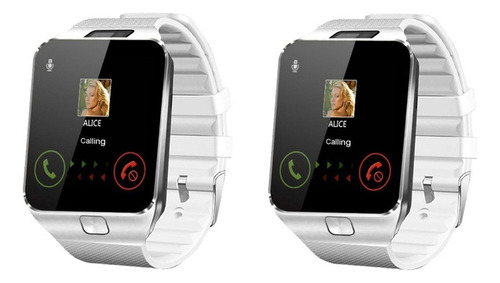 2 Smartwatches Dz09 Compatibles Con Tarjeta Sim Y Cámara A