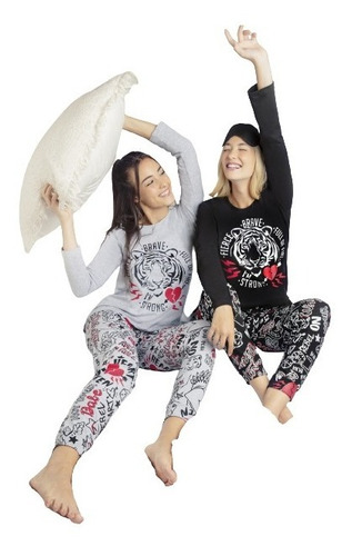 Pijama Invierno Mujer Algodón Lencatex - Art. 22308