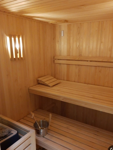 Sauna Seco De Madera Y Vidrio A Medida Alta Gama Artesanal (Usado)