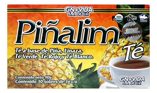 Te Piñalim 30 Sobres De 3g Gn+vida