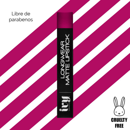 Labial Longwear Matte Lipstick Ivy Perfect Party
