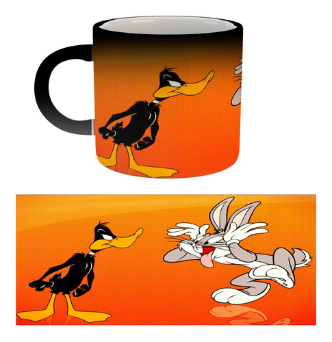 Taza Mágica Looney Tunes Lucas Bugs Bunny |de Hoy No Pasa| 9