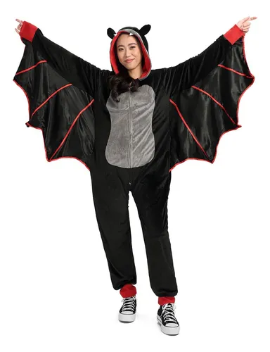 Disfraz De Murciélago Para Mujer De Tipsy Elves, Lindo Mono