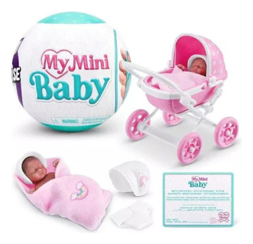 My Mini Baby Zuru 5 Surprise Bebe Silicona Blanda Misteriosa