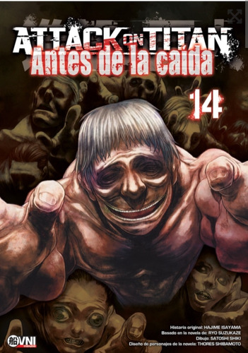 Manga, Attack On Titan: Antes De La Caída Vol. 14 / Ovni 