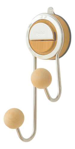 Gancho Con Ventosa Para Colgar En El Baño, Gancho Madera