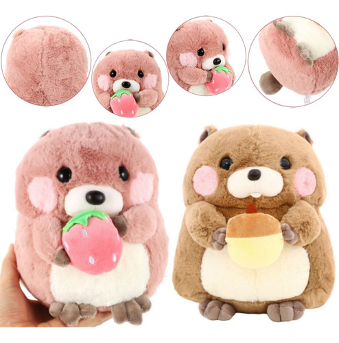 Peluche Groundhog Para Niños, 2 Piezas