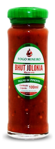 Pimenta Bhut Jolokia Macerada Molho100ml - As Mais Ardidas