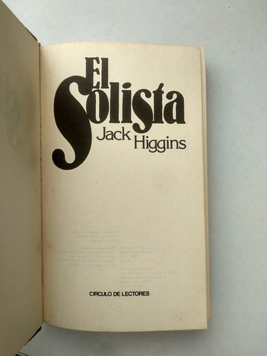 El Solista Jack Higgins