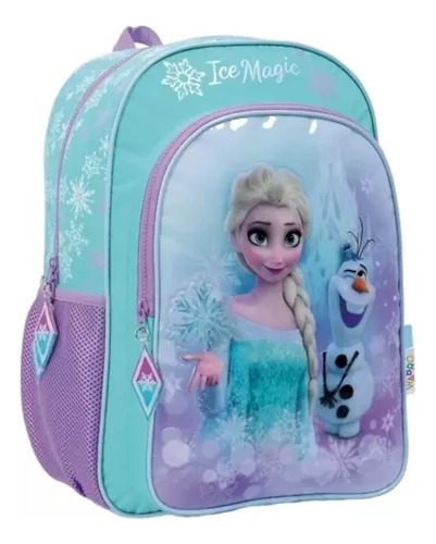 Mochila Espalda 16 Pulgadas Frozen Ice Magic 40x30x15cm Ori