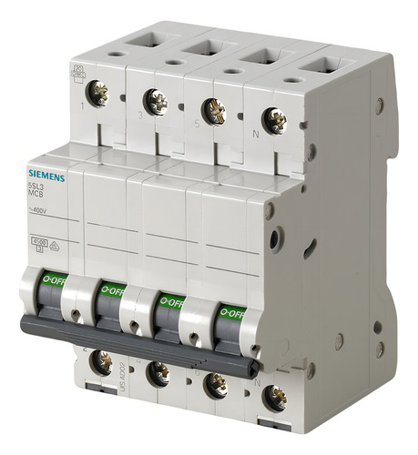 Llave Térmica Tripolar 3x50+n 50a 4,5ka Curva C Siemens