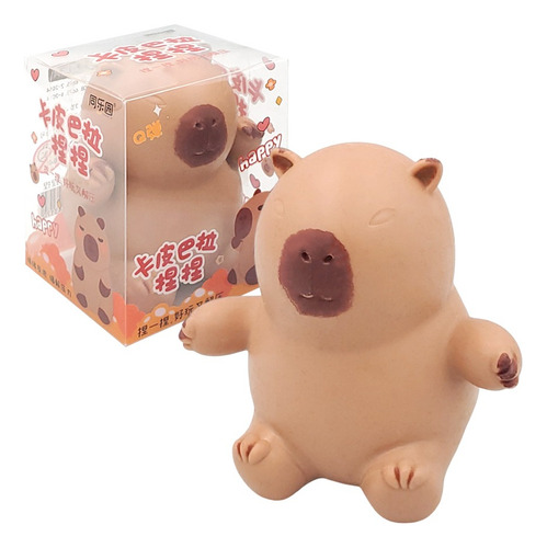 Juguete Squeeze Antiestrés Con Forma De Capibara Sensorial