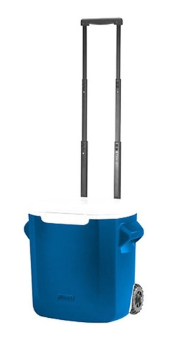 Imagem 4 de 4 de Caixa Térmica Com Rodinhas 16qt 15 Litros Azul - Coleman