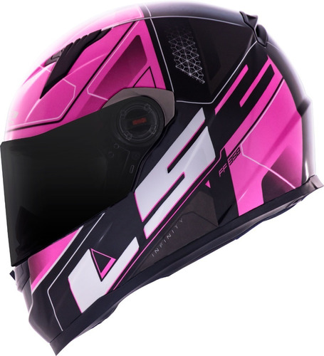 Capacete Ls2 Ff358 Ultra Rosa Capacete Moto Feminino