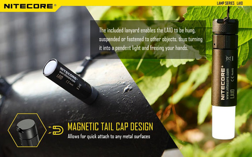 Camping Lantern Nitecore La10 135 Lumen Mini Led W/ Battery