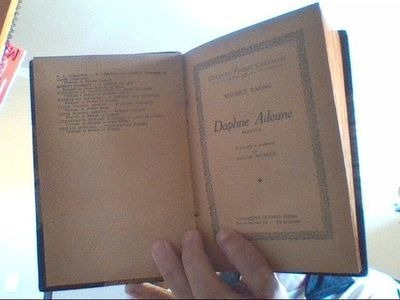 Livro Daphne Adeane (livro Antigo) Maurice Baring