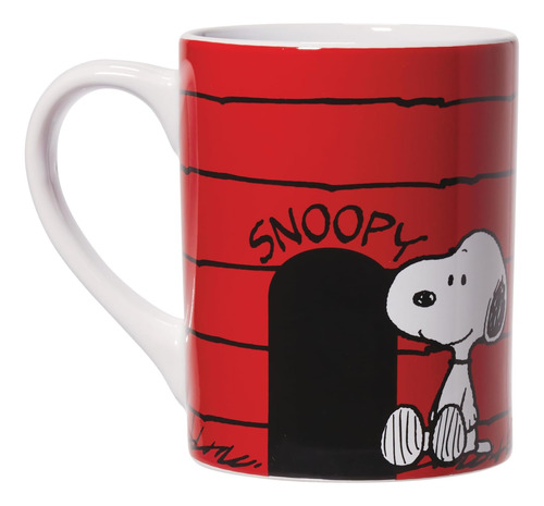 Department 56 Taza De Café Peanuts Ceramics Snoopys Dog Hous