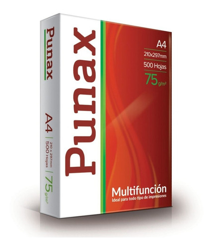 Punax Resmas A4 75gr   Zona Oeste X 2 Paquetes