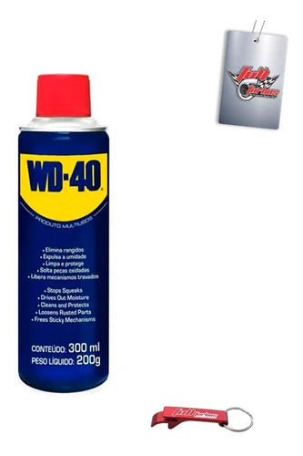 Óleo Lubrificante Desengripante Multiuso 300 Ml - Wd-40