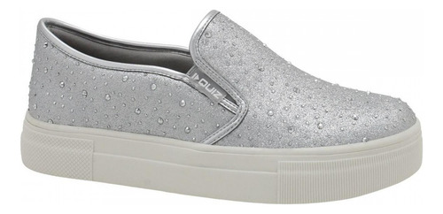 Tenis Quiz 61-1832-77 Slip On Flatform Feminino