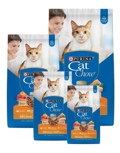 Cat Chow Delimix 8kg Envió Gratis Razas 