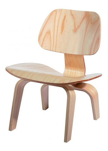 Silla Sillon Comedor Poltrona Plywood Charles Madera - Eames