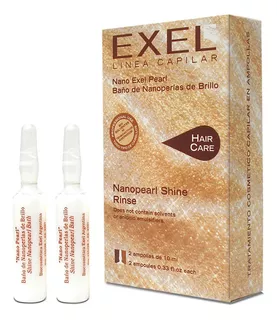 Ampollas Capilares Nano Pearl Brillo X2 Exel