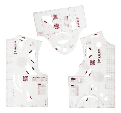 Reglas De Costura Transparentes 1: 1, Kit De Creación De