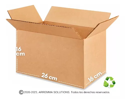 Caja mudanza 40,5x30,5x30 cm 36 l