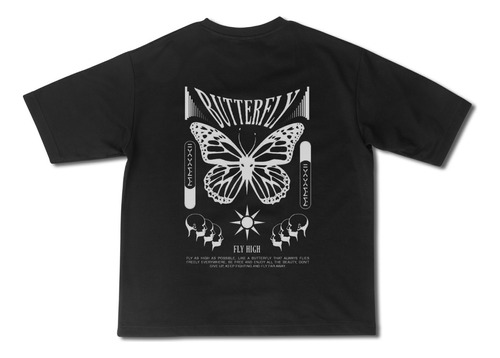 Remera Oversize Butterfly Exclusive