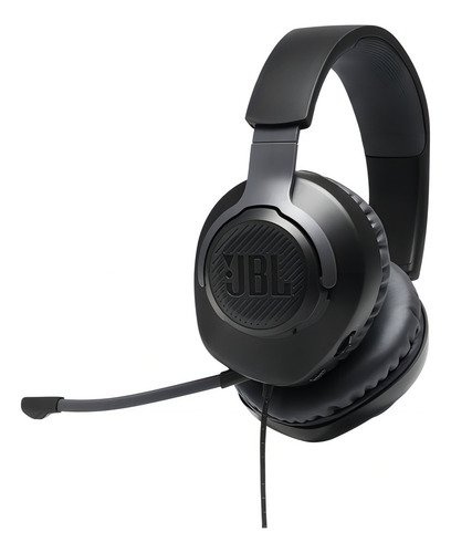 Audífonos gamer JBL Quantum 100 JBLQUANTUM100 negro - Excelente (Reacondicionado)