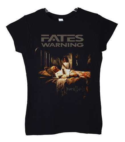 Polera Mujer Fates Warning Parallels Metal Abominatron