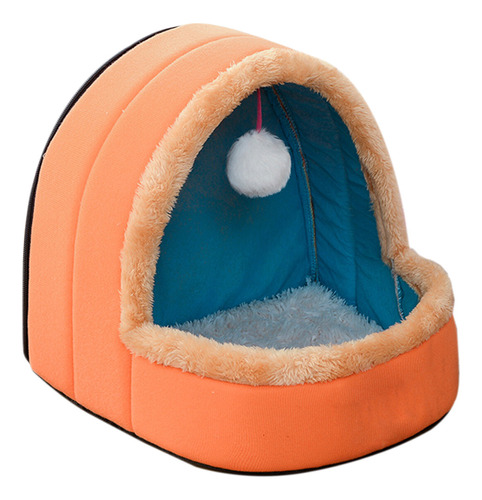 Casa De Peluche Portátil Desmontable Para Gatos Y Perros, Ni