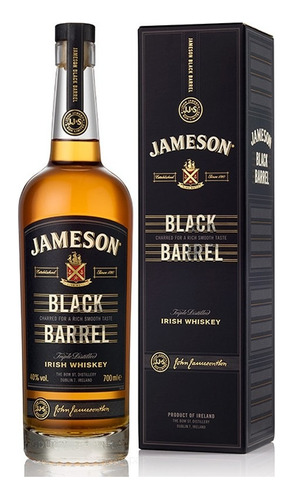 Whisky Jameson Black Barrel X 750cc En Estuche