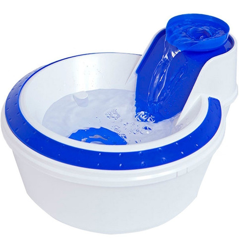 Fonte Bebedouro Petlon Para Cães E Gatos  - Azul - 110 V