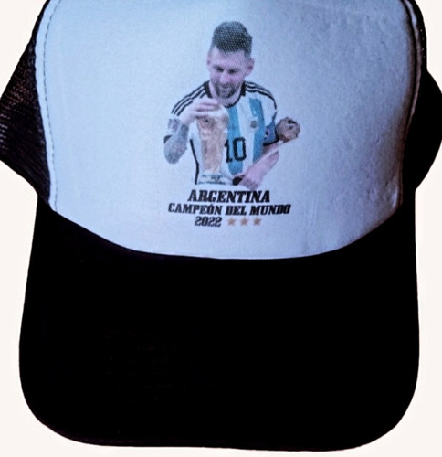 Gorras Messi Argentina Campeón  Del Mundo.