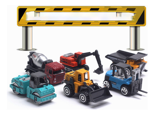 Brinquedos De Engenharia De Mini Caminhões De Liga Leve Mode