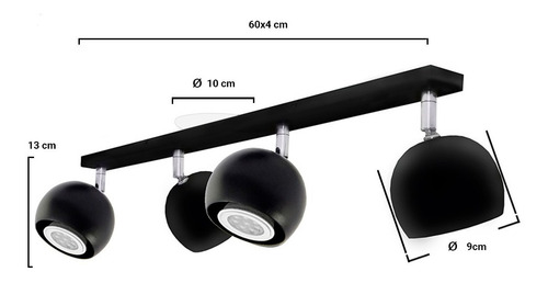 Imagen 3 de 10 de Iluminacion Aplique Plafon Barral Calado Moderno Luz Led Ccl