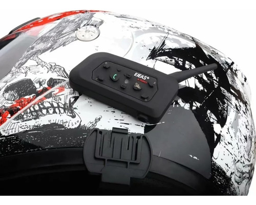 Intercomunicador 6 Pilotos 1200 Mt Manos Libres Ejeas V6 Pro