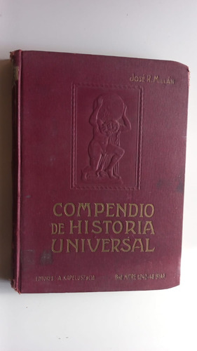 Compendio De Historia Universal Millán Kapelusz 1982