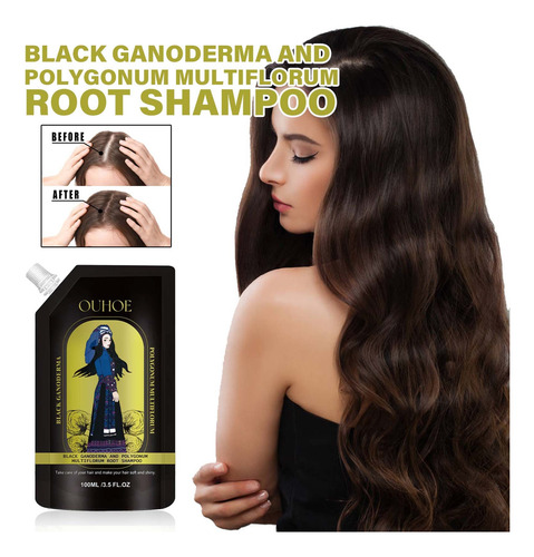 Shampoo Para Cabelo Com Extrato Vegetal H Ganoderma Nigrum G
